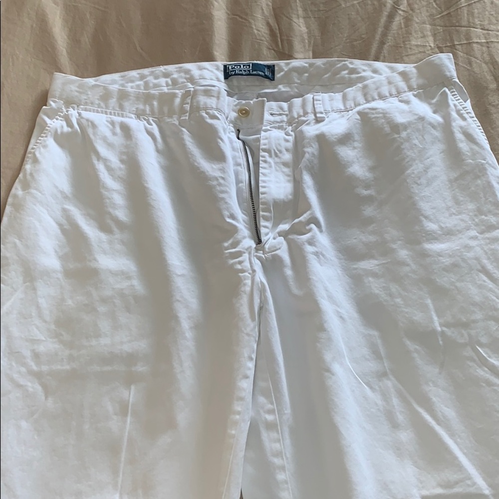 Polo by Ralph Lauren white pants